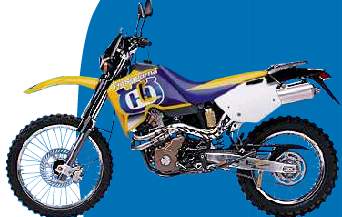 Мотоцикл Husqvarna TE 410 E 2001