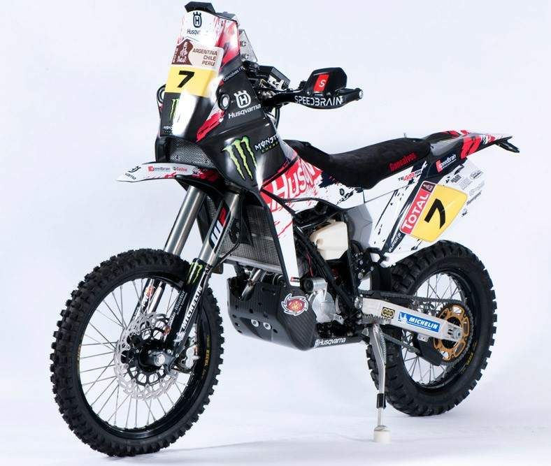 Мотоцикл Husqvarna TE 449RR Dakar 2012