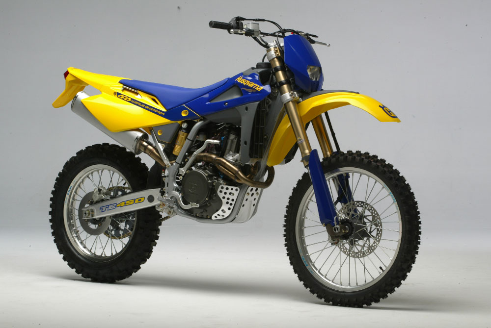 Мотоцикл Husqvarna TE 450e 2004