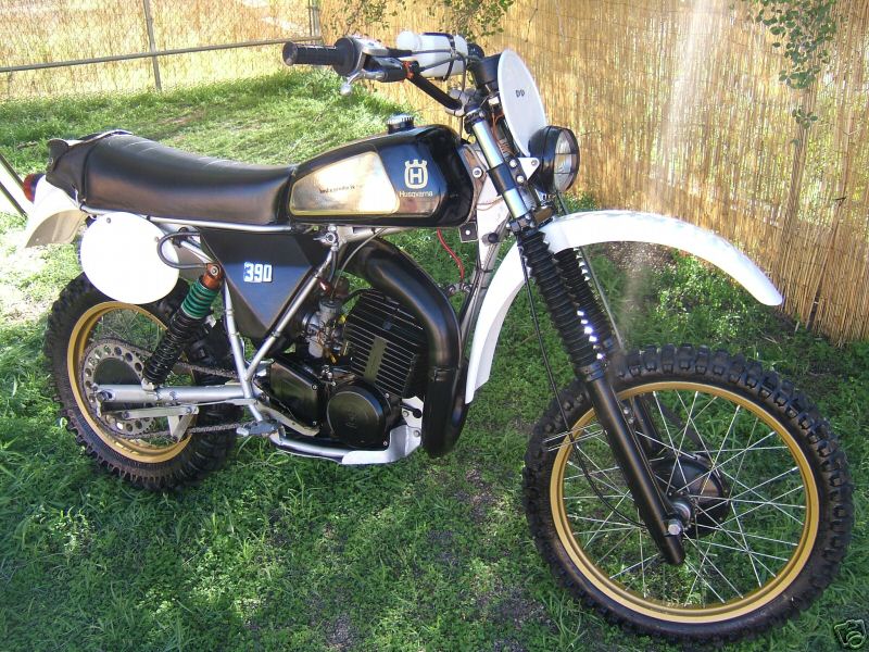 Мотоцикл Husqvarna WR 390 1979