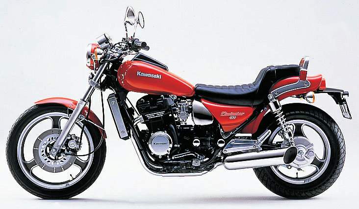 Мотоцикл Kawasaki ZL 400 Eliminator  1986