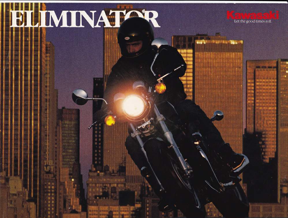 Мотоцикл Kawasaki ZL 900 Eliminator 1985