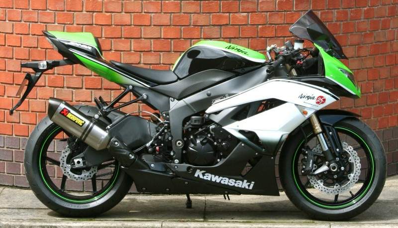 Мотоцикл Kawasaki ZX-6R Ninja 25th Anniversary 2009