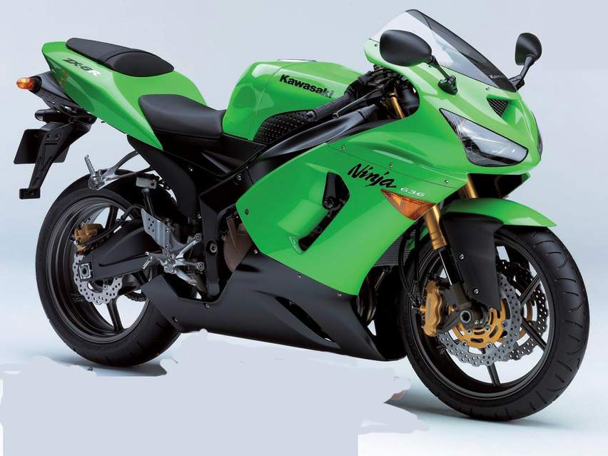 Мотоцикл Kawasaki ZX-6R Ninja 2005