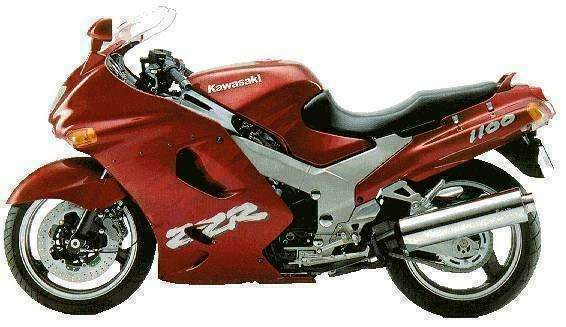 Мотоцикл Kawasaki ZZ-R 1100 D 1995