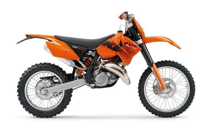 Мотоцикл KTM 125 EXC Enduro 2005