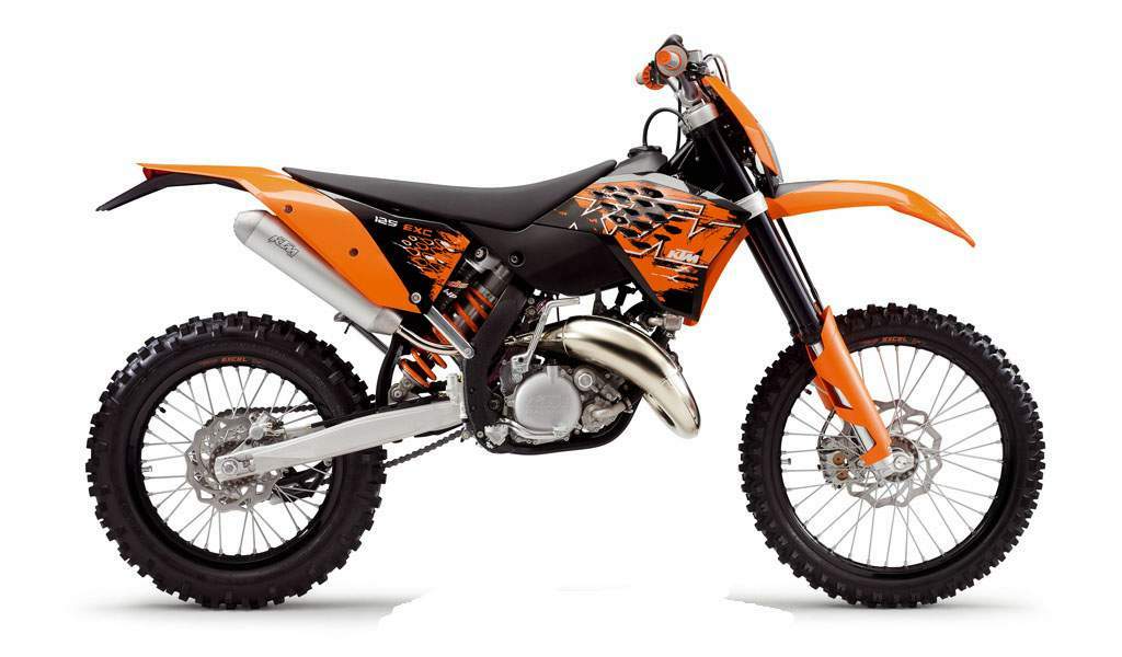 Мотоцикл KTM 125 EXC Enduro 2007