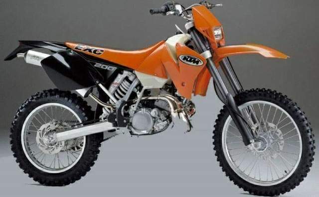 Мотоцикл KTM 200 EXC Enduro 1999