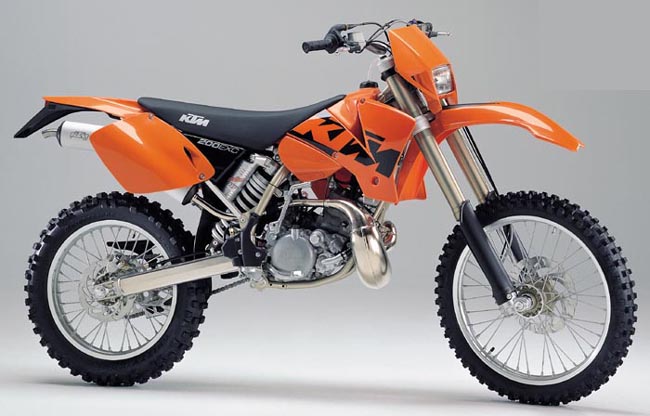 Мотоцикл KTM 200 EXC Enduro 2003