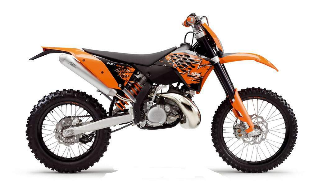 Мотоцикл KTM 200 EXC Enduro 2007