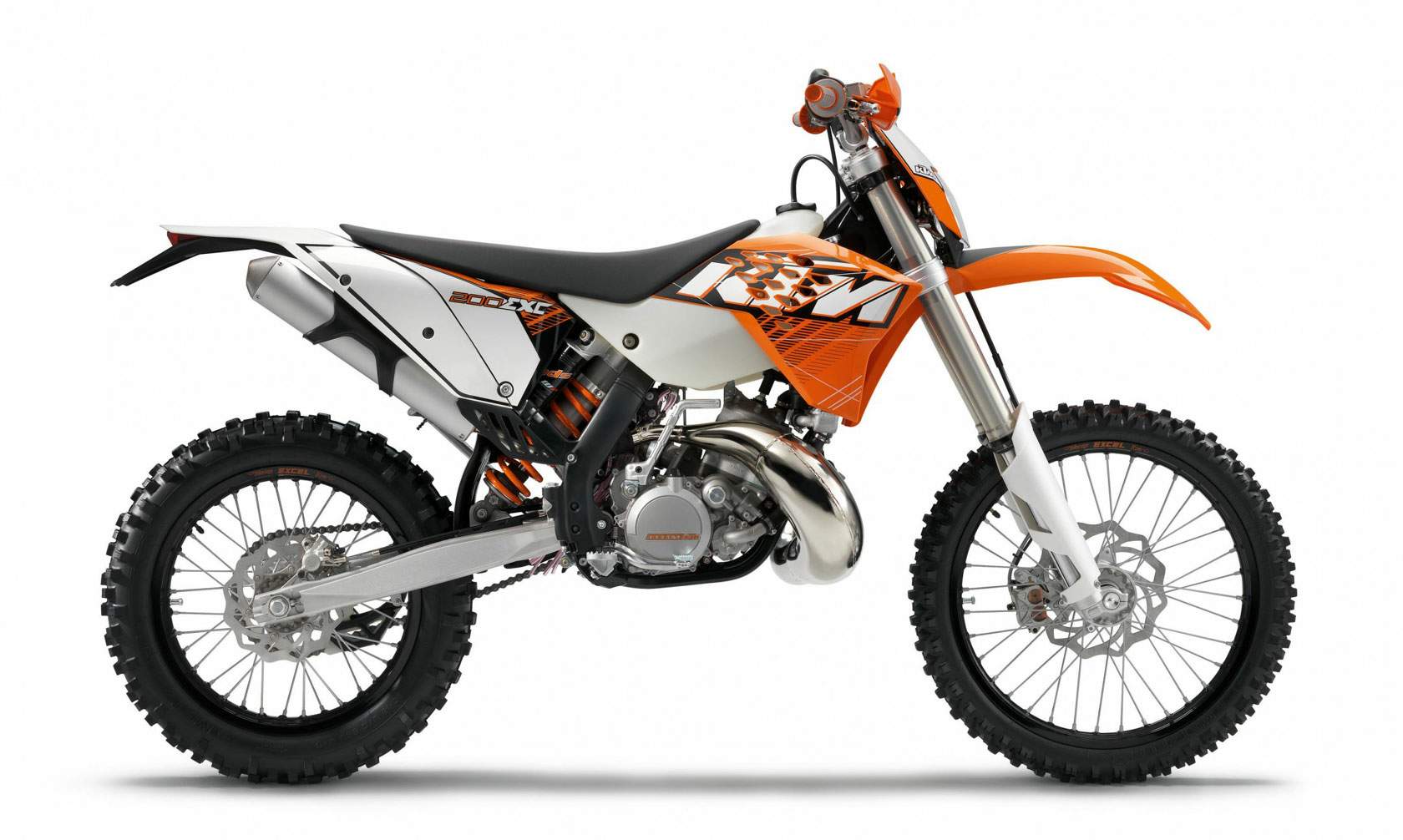 Мотоцикл KTM 200 EXC Enduro 2009