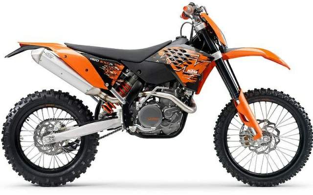 Мотоцикл KTM 450 EXC 2009