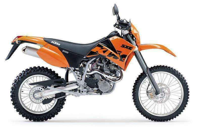 Мотоцикл KTM 625 SXC 2002