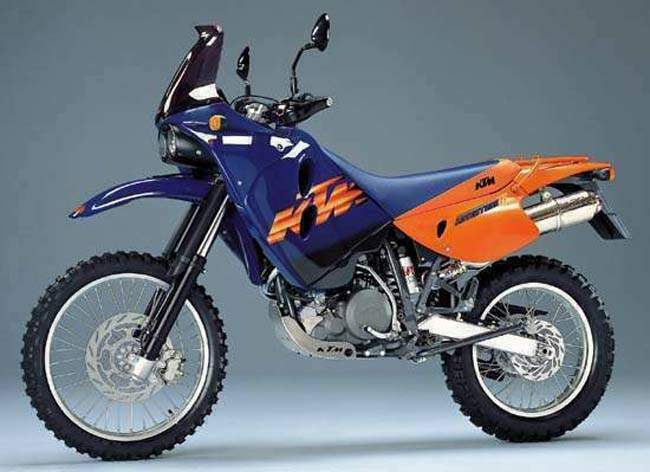 Мотоцикл KTM 640 LC4 Adventure R  1999