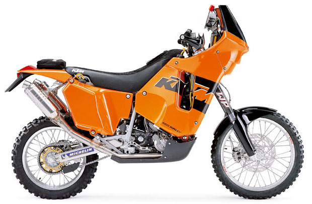 Мотоцикл KTM 640 LC4 Adventure R  2003