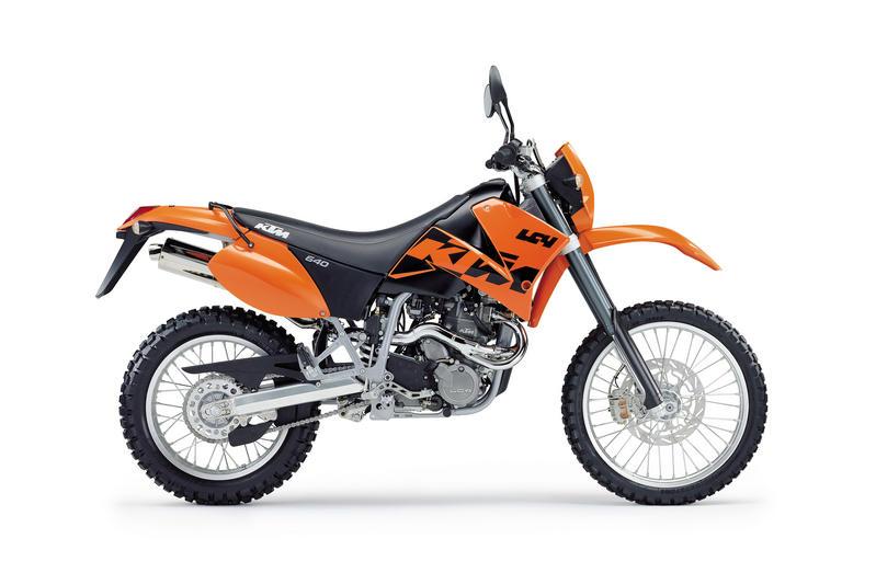 Мотоцикл KTM 640 LC4 Enduro 2005 фото