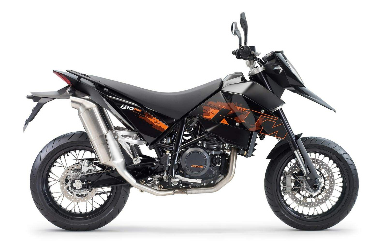 Мотоцикл KTM 690 LC4 Supermoto 2009