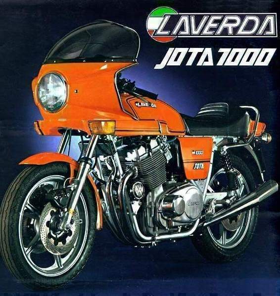 Мотоцикл Laverda Jota 1 0 00 1978