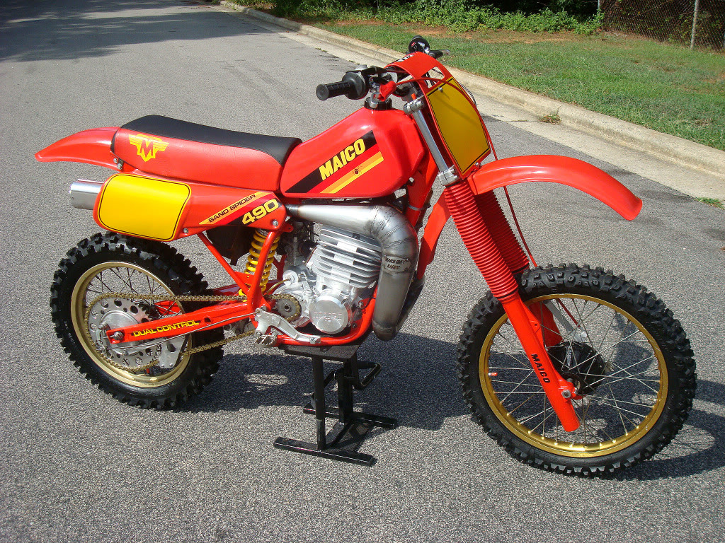 Мотоцикл Maico 490 Sand Spider 1983