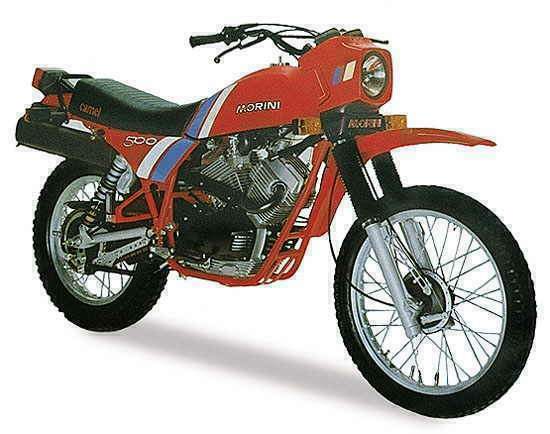 Мотоцикл Moto Morini 500 Camel 1981