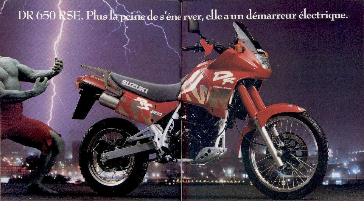 Мотоцикл Suzuki DR 650RSE    1991