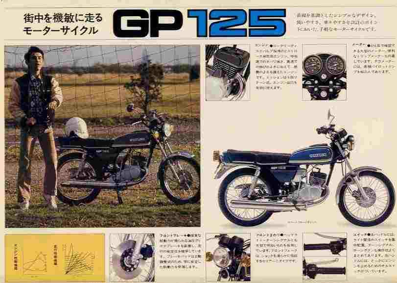 Мотоцикл Suzuki GP 125 1978