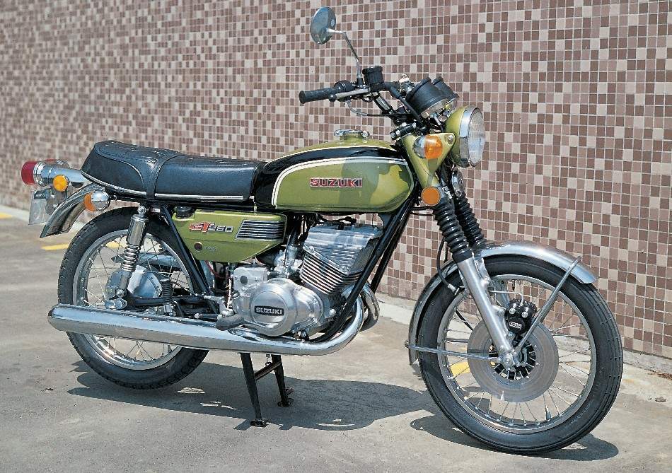 Мотоцикл Suzuki GT 250 1972