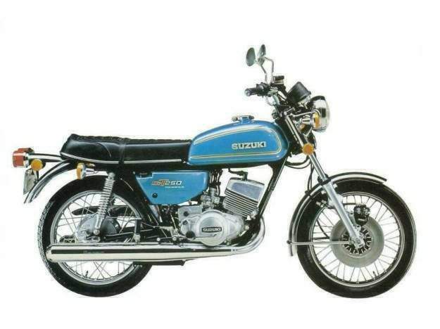 Мотоцикл Suzuki GT 250 1975