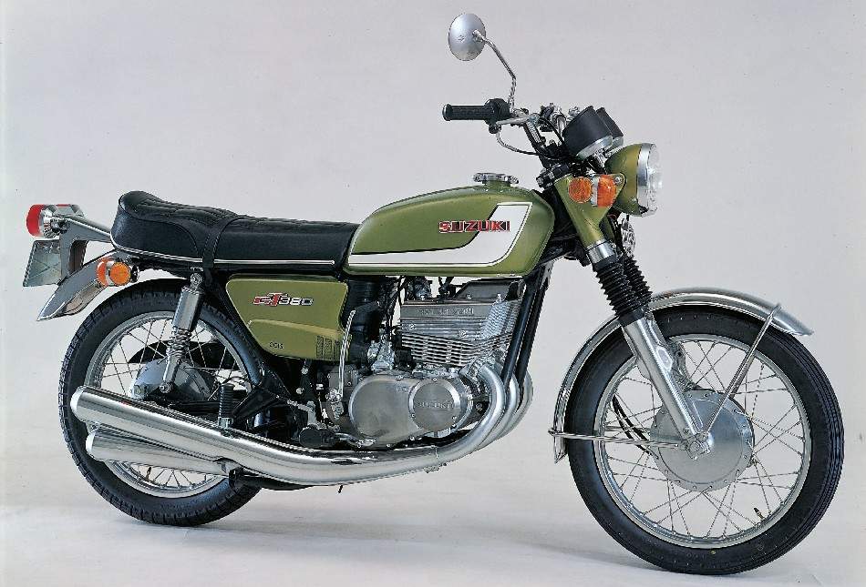 Мотоцикл Suzuki GT 380J 1972