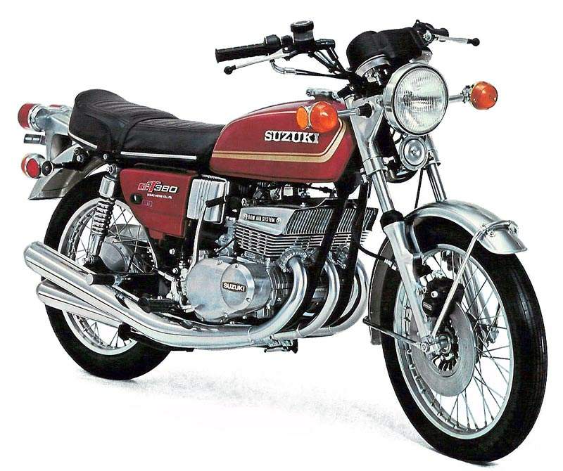 Мотоцикл Suzuki GT 380M 1975