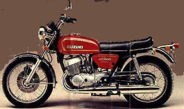 Мотоцикл Suzuki GT 500 1976