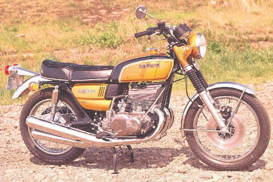 Мотоцикл Suzuki GT 550K 1972