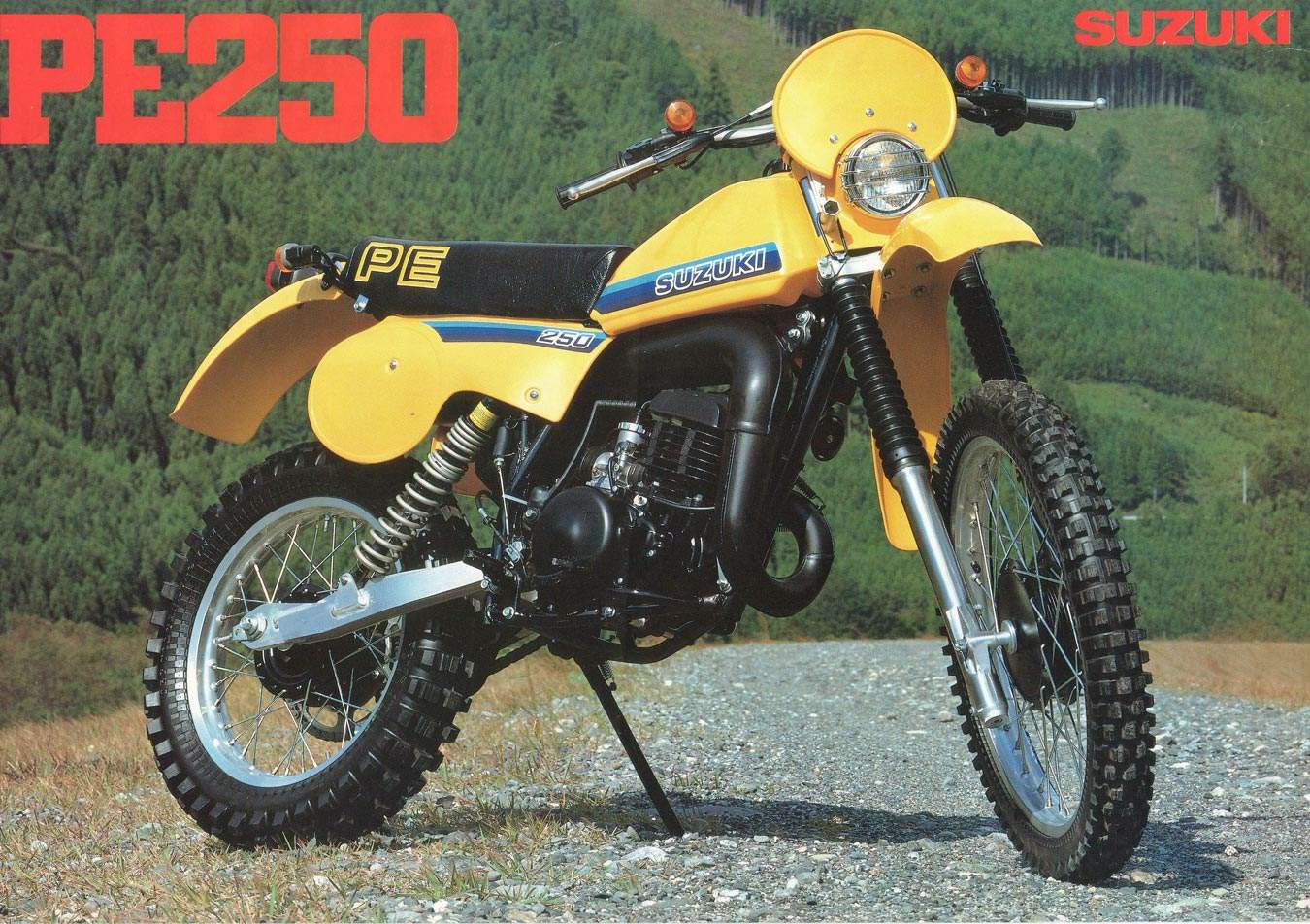 Мотоцикл Suzuki PE 250 1981