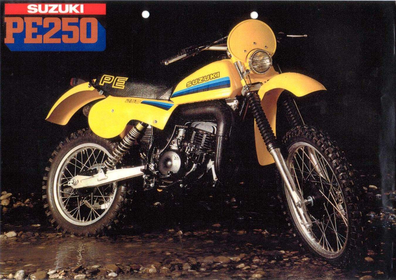 Мотоцикл Suzuki PE 250 1982