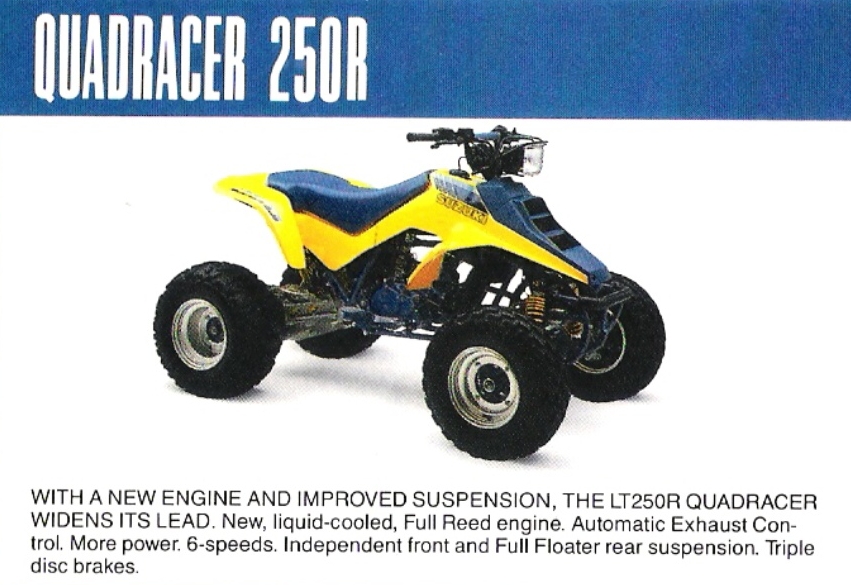 Мотоцикл Suzuki QUADRACER 250 R 1987