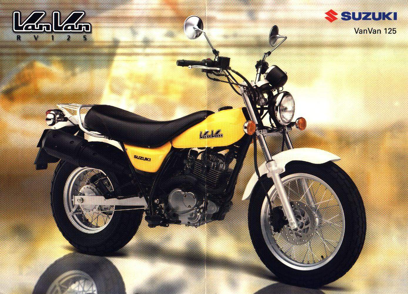 Мотоцикл Suzuki RV 125 VanVan 2007