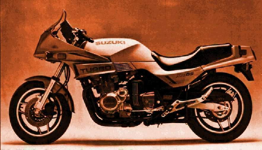 Мотоцикл Suzuki XN 85D   Turbo 1983