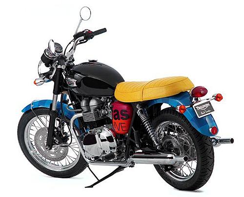 Мотоцикл Triumph Bonneville T100 "Live Fast" 2005