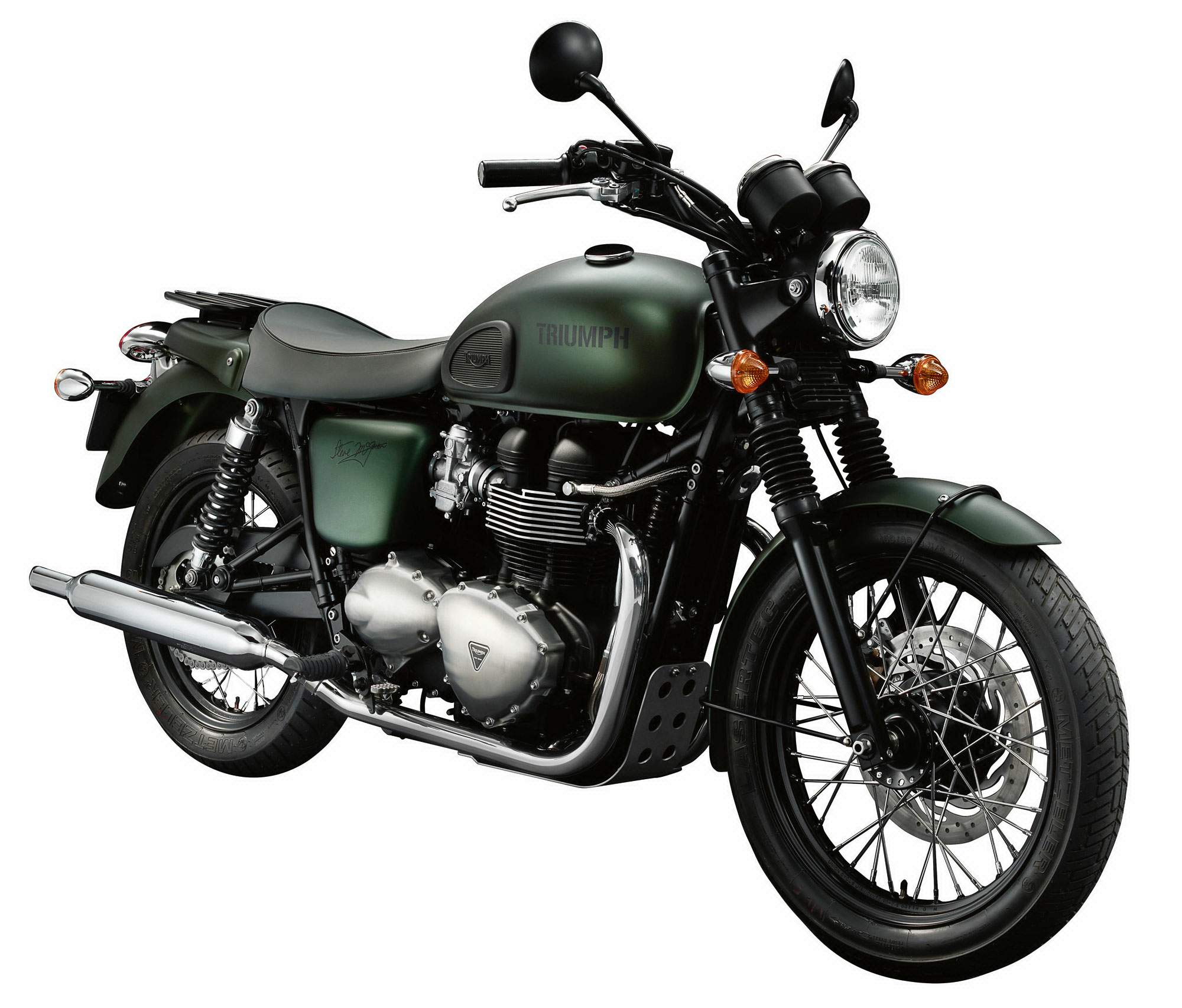 Мотоцикл Triumph Bonneville T100 Steve McQueen Edition 2012