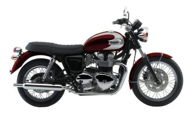 Мотоцикл Triumph Bonneville T100 2009