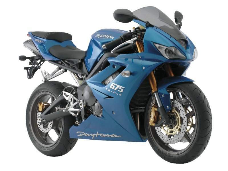 Мотоцикл Triumph Daytona 675 2007