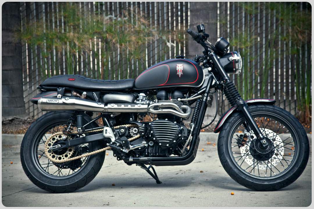 Мотоцикл Triumph Scrambler Tony Hawk Special 2012