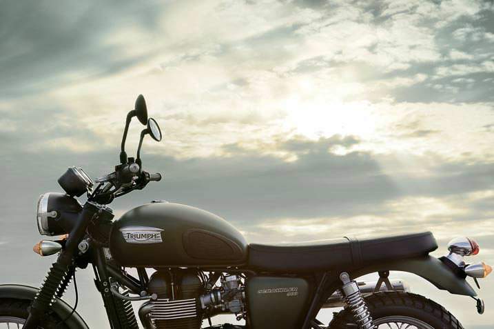 Мотоцикл Triumph Scrambler 2012