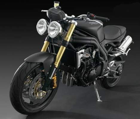 Мотоцикл Triumph Speed Triple Matt Black Limited Edition 2008