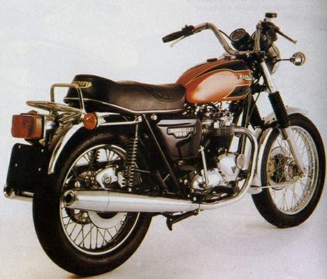 Мотоцикл Triumph T 140E 750 Bonneville America 1979