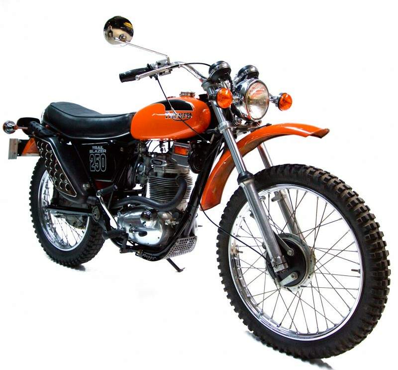 Мотоцикл Triumph T25T Trailblazer 1971