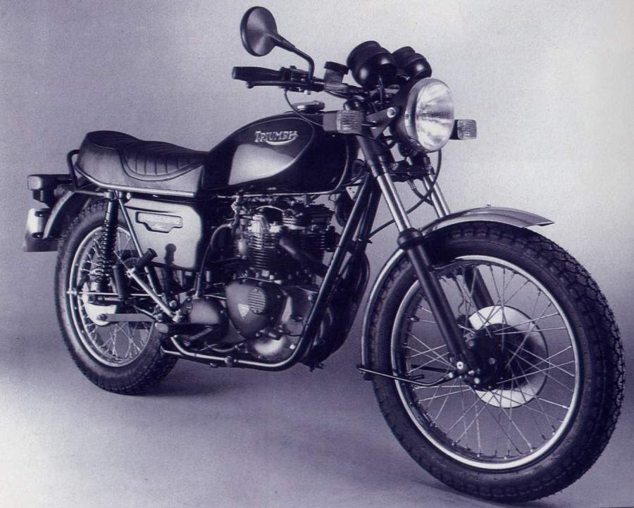 Мотоцикл Triumph TR65 Thunder bird 1981