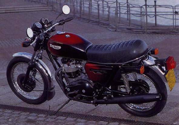 Мотоцикл Triumph TR65 Thunder bird 1981