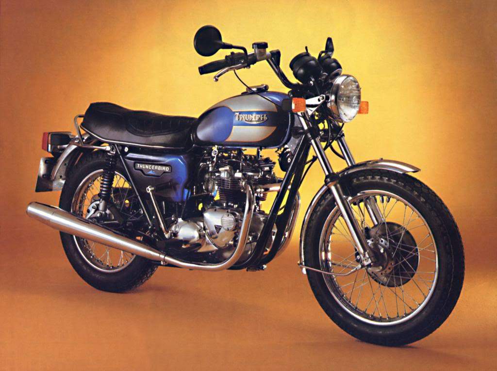 Мотоцикл Triumph TR65 Thunder bird 1982