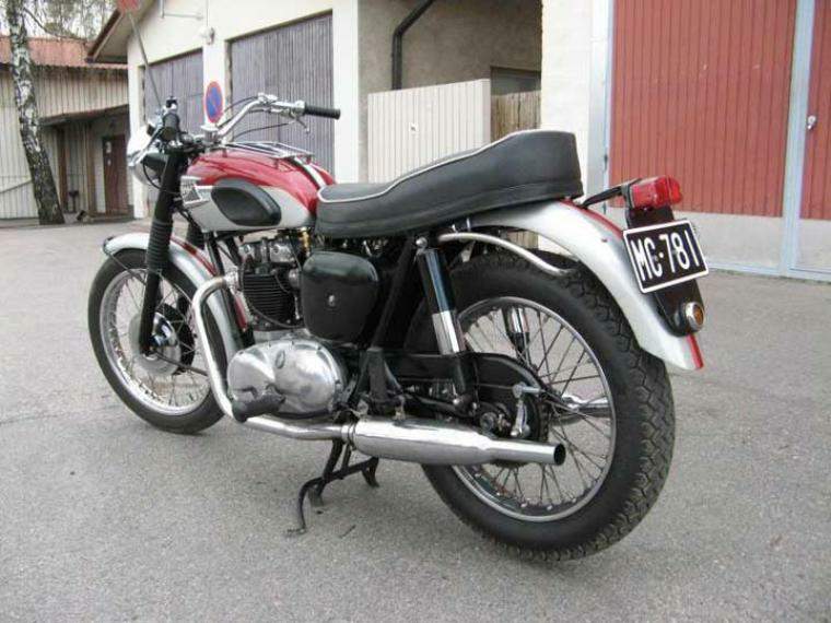 Мотоцикл Triumph TR6C / SC / SR / SS Trophy 1961